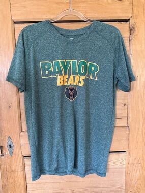 Rivalry Threads Baylor Bears Green and Gold Short-Sleeve Tee medium